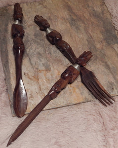 Wood spoon set Roots Hardwood Furniture & Tiles