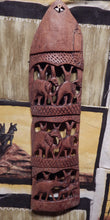 Wall art hand carved from Teak wood