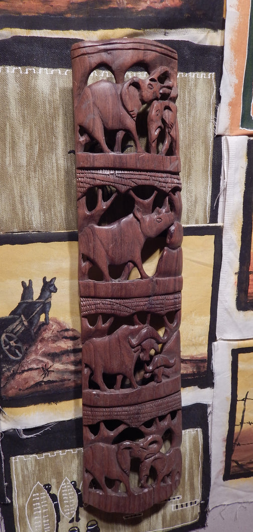 Wall art handcrafted from Teak wood