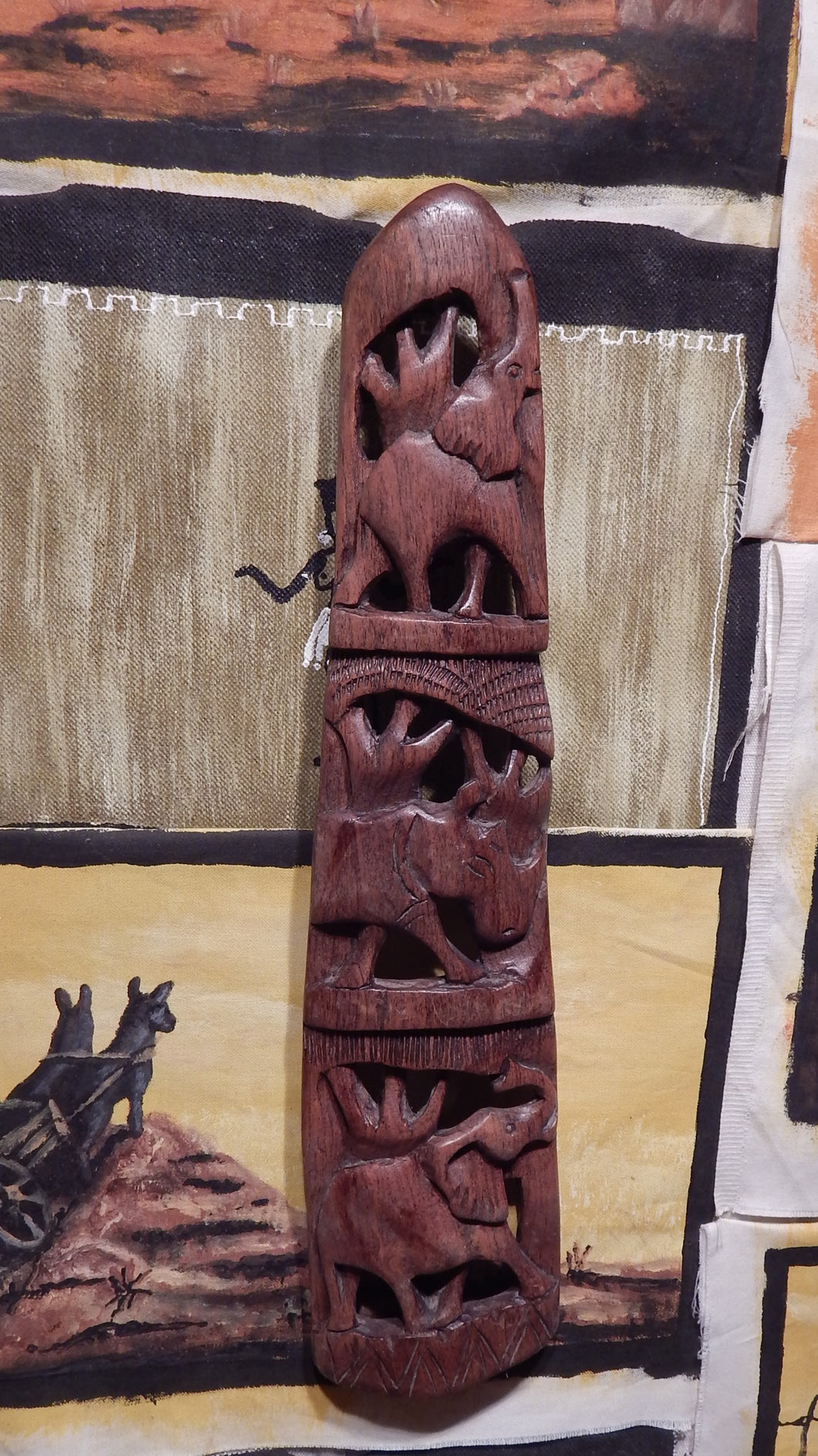 Wall decoration from Teak wood