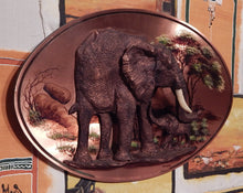 Copper Elephant Wall Art Hand Made: Roots Cabinets & Tile