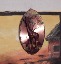 Wall decoration handcrafted on Copper plate