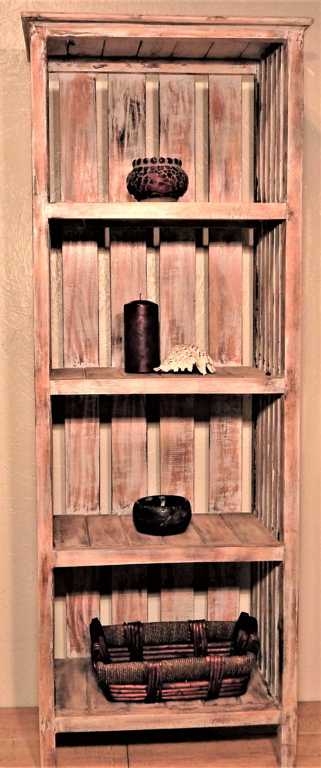 Salvaged wood bookcase | Roots Hardwood Furniture & Tiles
