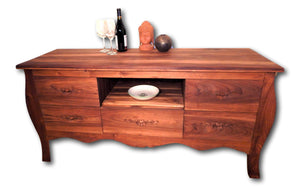 Credenza Table Seattle | Roots Cabinets and Tiles | Solid Furniture Teak!!
