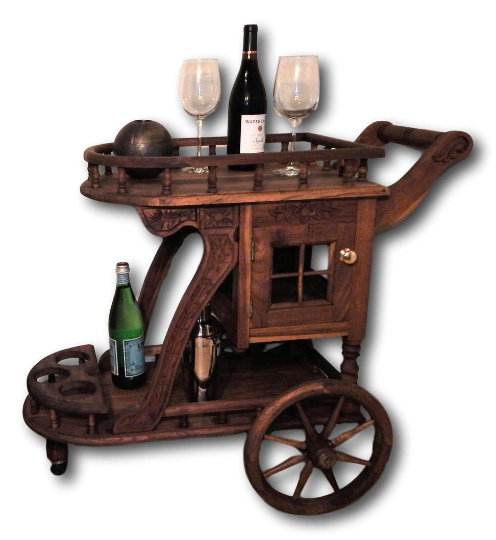 Wine bar storage cart; furniture & hardwoods Seattle; furniture Seattle ...