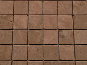 Travertine 12" x 12" tumbled tile from Natural stone