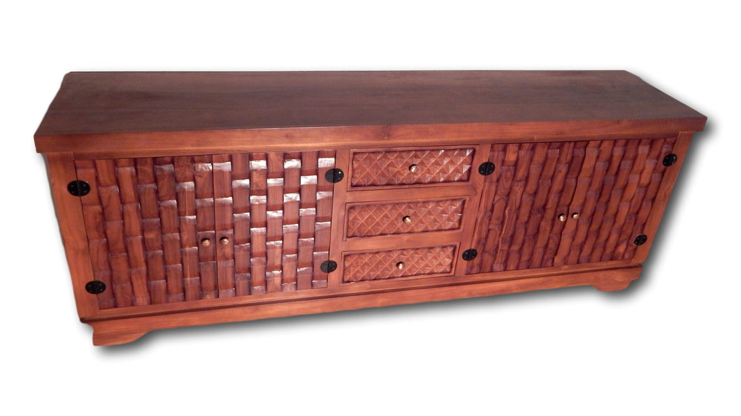 Seattle Hardwood Furniture | Roots Hardwood Furniture Seattle | Credenza handcrafted from Teak wood