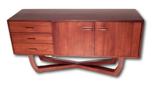 ~ 69 ~ Hard Wood Furniture Seattle, Custom Made Credenza ~ from Teak wood | Roots Cabinets and Tiles