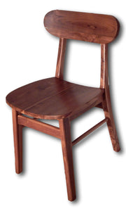 Elegant Teak Chair: Roots Cabinets & Tile