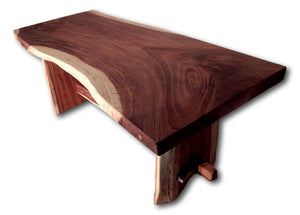 Rose Wood Solid Tree Slab Table | Roots Hardwood Furniture, solid wood furniture tables, conference tables, coffee tables, live edge tables, rustic farm tables