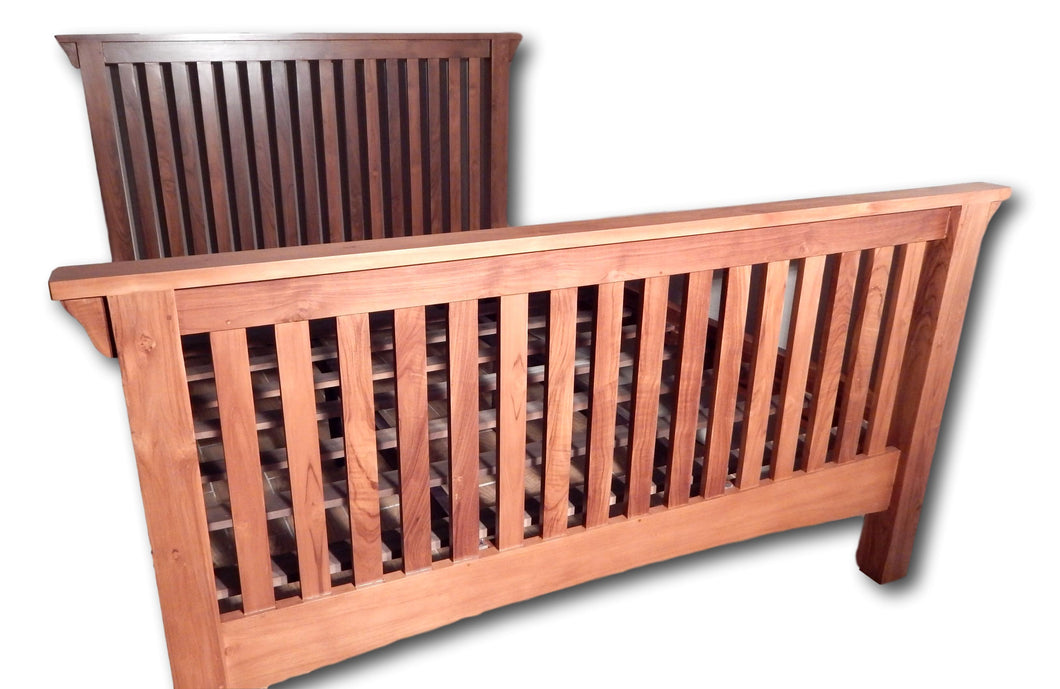 Solid teak beds & bed frames in San Francisco | Roots Hardwood Furniture & Tile