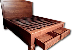 Teak Storage Beds You'll Love in 2020 | Root Furniture Cabinets & Tile
